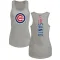 Women's Chicago Cubs Ron Santo Ash Backer Tank Top