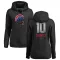 Women's Chicago Cubs Ron Santo Black Branded Midnight Mascot Pullover Hoodie -