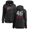 Women's Chicago Cubs Ryan Dempster Black Branded Midnight Mascot Pullover Hoodie -