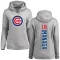 Women's Chicago Cubs Shota Imanaga Ash Backer Pullover Hoodie