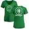 Women's Chicago Cubs Shota Imanaga Green Dubliner V-Neck T-Shirt Kelly