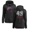 Women's Chicago Cubs Tyson Miller Black Branded Midnight Mascot Pullover Hoodie -