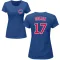 Women's Chicago Cubs Vidal Brujan Royal Roster T-Shirt