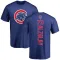 Youth Chicago Cubs Adbert Alzolay Royal Backer T-Shirt