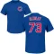 Youth Chicago Cubs Adbert Alzolay Royal Roster T-Shirt