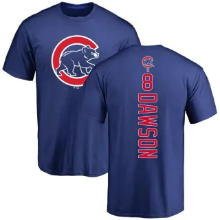 Youth Chicago Cubs Andre Dawson Royal Backer T-Shirt