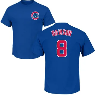 Youth Chicago Cubs Andre Dawson Royal Roster T-Shirt