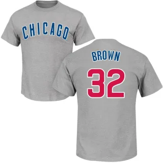 Youth Chicago Cubs Ben Brown Brown Roster T-Shirt Gray