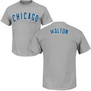 Youth Chicago Cubs Jerome Walton Gray Roster T-Shirt