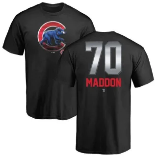 Youth Chicago Cubs Joe Maddon Black Midnight Mascot T-Shirt