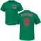 Youth Chicago Cubs Joe Pepitone Green St. Patrick's Day Roster T-Shirt