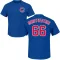 Youth Chicago Cubs Julian Merryweather Royal Roster T-Shirt