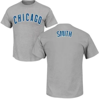 Youth Chicago Cubs Lee Smith Gray Roster T-Shirt