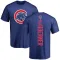 Youth Chicago Cubs Nico Hoerner Royal Backer T-Shirt