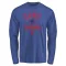 Youth Chicago Cubs Nico Hoerner Royal Base Runner Long Sleeve T-Shirt