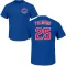 Youth Chicago Cubs Rafael Palmeiro Royal Roster T-Shirt