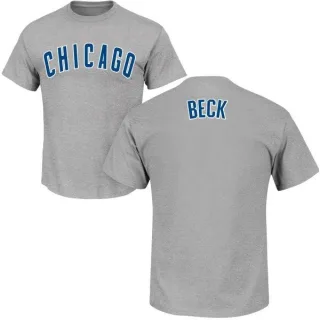 Youth Chicago Cubs Rod Beck Gray Roster T-Shirt