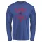 Youth Chicago Cubs Ronny Oliver Simon Olive Base Runner Long Sleeve T-Shirt Royal