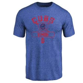 Youth Chicago Cubs Ronny Oliver Simon Olive Base Runner T-Shirt Royal