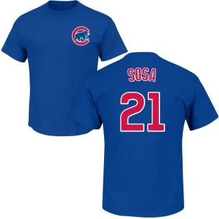 Youth Chicago Cubs Sammy Sosa Royal Roster T-Shirt